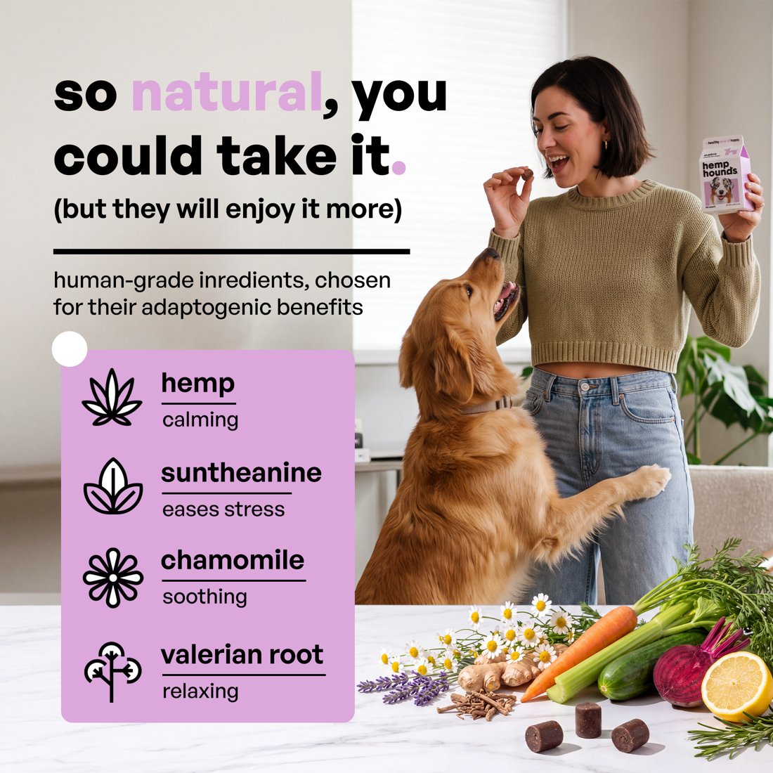 Calming chews listing image, after