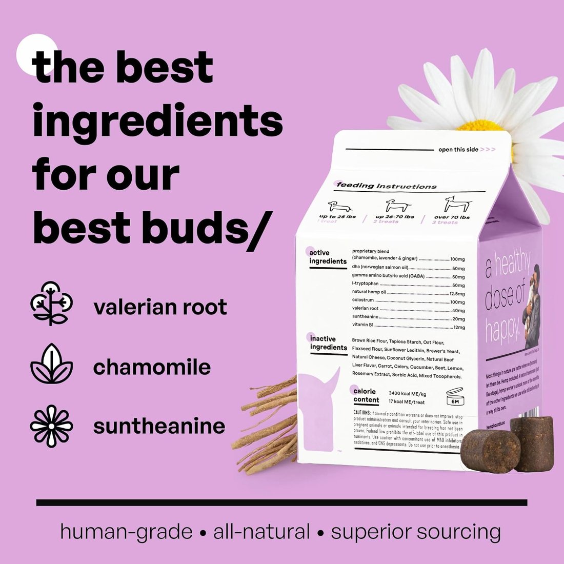 Calming chews, client's original image