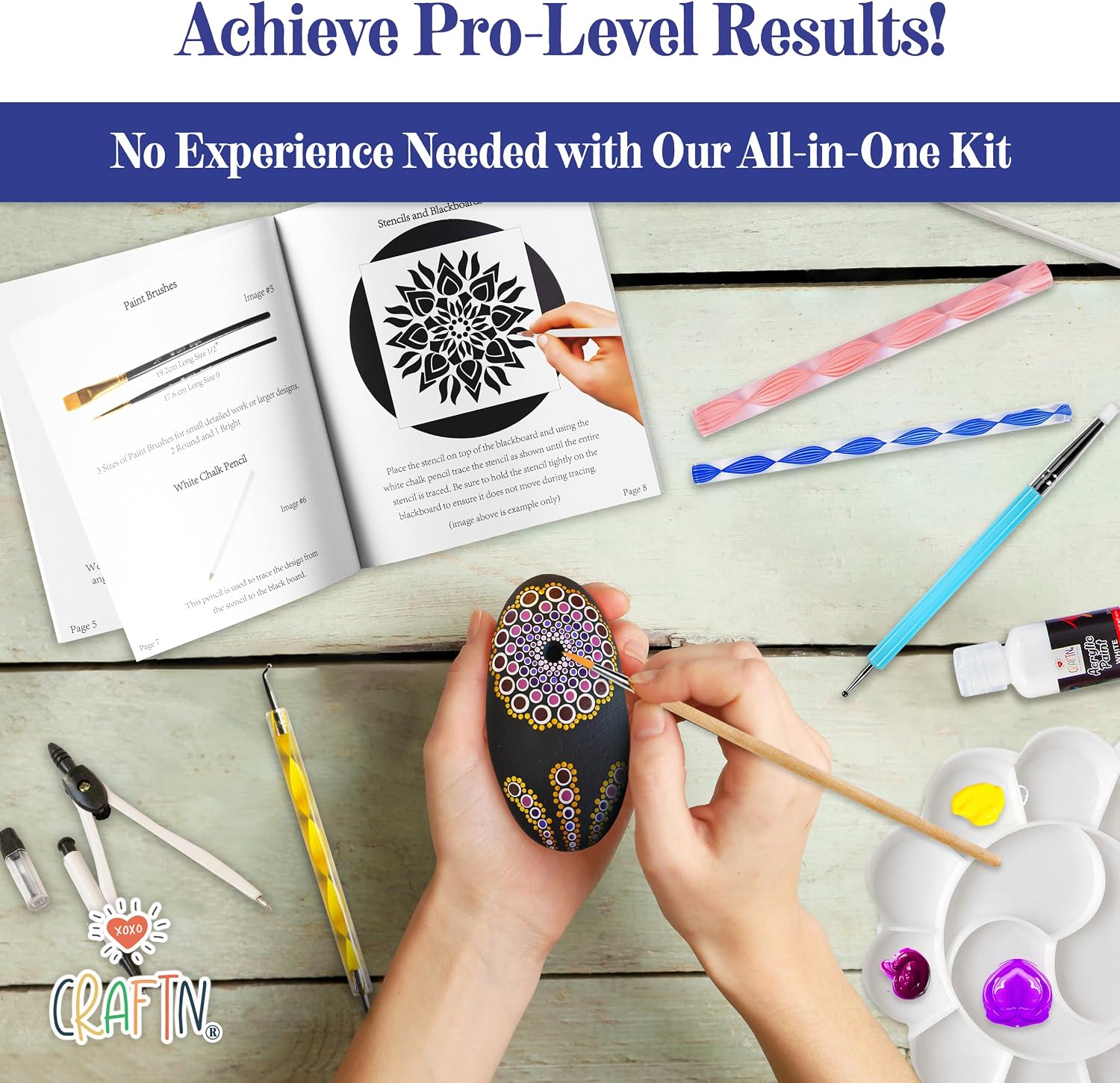 Craftn listing image: pro-level results, no experience needed